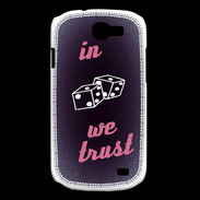Coque Samsung Galaxy Express In Gamble We trust Rouge ZG
