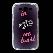 Coque Samsung Galaxy Grand In Gamble We trust Rouge ZG