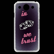 Coque LG G Pro In Gamble We trust Rouge ZG