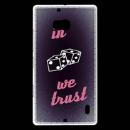 Coque Nokia Lumia 930 In Gamble We trust Rouge ZG