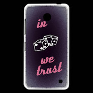 Coque Nokia Lumia 630 In Gamble We trust Rouge ZG