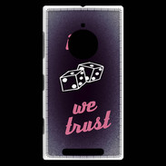 Coque Nokia Lumia 830 In Gamble We trust Rouge ZG