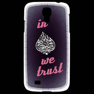 Coque Samsung Galaxy S4 In Islam We trust Rouge ZG