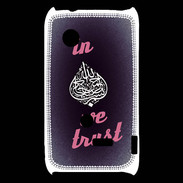 Coque Sony Xperia Typo In Islam We trust Rouge ZG