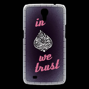 Coque Samsung Galaxy Mega In Islam We trust Rouge ZG