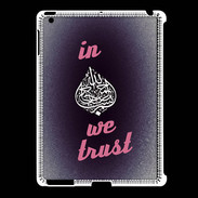 Coque iPad 2/3 In Islam We trust Rouge ZG