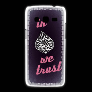 Coque Samsung Galaxy Express2 In Islam We trust Rouge ZG