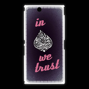 Coque Sony Xpéria Z Ultra In Islam We trust Rouge ZG