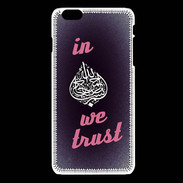 Coque iPhone 6Plus / 6Splus In Islam We trust Rouge ZG