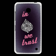 Coque Nokia Lumia 630 In Islam We trust Rouge ZG