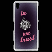 Coque Sony Xperia Z2 In Islam We trust Rouge ZG