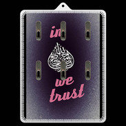 Porte clés In Islam We trust Rouge ZG