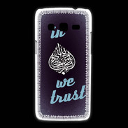 Coque Samsung Galaxy Express2 In Islam We trust Bleu ZG