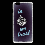 Coque iPhone 6Plus / 6Splus In Islam We trust Bleu ZG