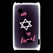 Coque Sony Xperia Typo In Judaïsme We trust Rouge ZG 