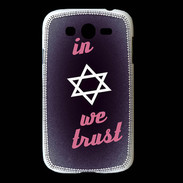 Coque Samsung Galaxy Grand In Judaïsme We trust Rouge ZG 