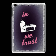 Coque iPadMini In Junk We trust Rouge ZG