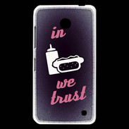 Coque Nokia Lumia 630 In Junk We trust Rouge ZG
