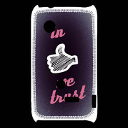 Coque Sony Xperia Typo In Like We trust Rouge ZG