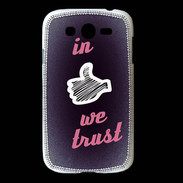 Coque Samsung Galaxy Grand In Like We trust Rouge ZG