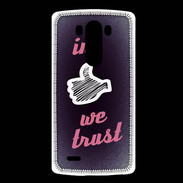 Coque LG G3 In Like We trust Rouge ZG