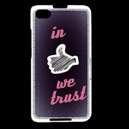 Coque Blackberry Z30 In Like We trust Rouge ZG