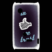 Coque Sony Xperia Typo In Like We trust Bleu ZG