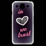 Coque LG G Pro In Love We trust Rouge ZG