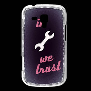 Coque Samsung Galaxy Trend In Mecanic We trust Rouge ZG