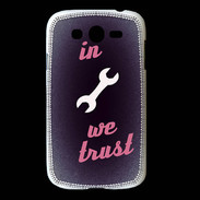 Coque Samsung Galaxy Grand In Mecanic We trust Rouge ZG