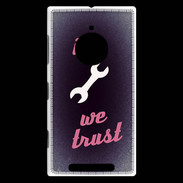 Coque Nokia Lumia 830 In Mecanic We trust Rouge ZG