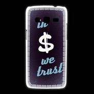 Coque Samsung Galaxy Express2 In Money We trust Bleu ZG