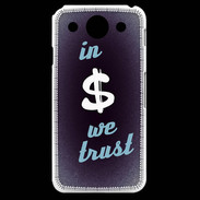 Coque LG G Pro In Money We trust Bleu ZG