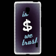 Coque LG F6 In Money We trust Bleu ZG