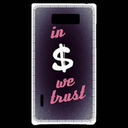 Coque LG Optimus L7 In Money We trust Rouge ZG