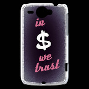 Coque HTC Wildfire G8 In Money We trust Rouge ZG