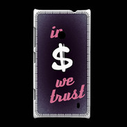 Coque Nokia Lumia 520 In Money We trust Rouge ZG