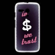 Coque Motorola G In Money We trust Rouge ZG