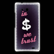 Coque Huawei Ascend Mate In Money We trust Rouge ZG