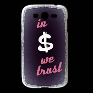 Coque Samsung Galaxy Grand In Money We trust Rouge ZG