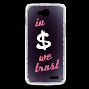 Coque LG L90 In Money We trust Rouge ZG