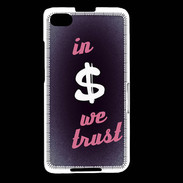 Coque Blackberry Z30 In Money We trust Rouge ZG