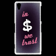 Coque Sony Xperia Z2 In Money We trust Rouge ZG