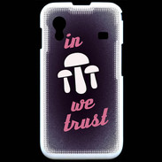 Coque Samsung ACE S5830 In Mushrooms We trust Rouge ZG
