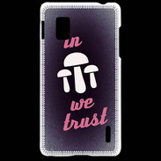 Coque LG Optimus G In Mushrooms We trust Rouge ZG