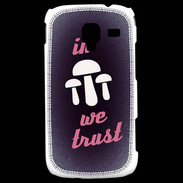 Coque Samsung Galaxy Ace 2 In Mushrooms We trust Rouge ZG
