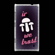 Coque Nokia Lumia 520 In Mushrooms We trust Rouge ZG