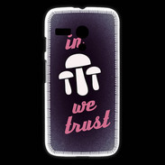 Coque Motorola G In Mushrooms We trust Rouge ZG