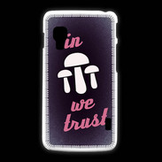 Coque LG L5 2 In Mushrooms We trust Rouge ZG