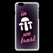 Coque iPhone 6Plus / 6Splus In Mushrooms We trust Rouge ZG